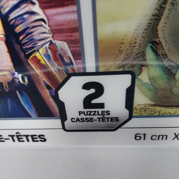 Star Wars The Mandalorian 2-Pack 3D Puzzles (500pc Each) -‎ New - - Picture 6 of 6